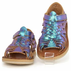 Enfant Mapache Sandales, Espadrilles|Sandales, Nu-Pieds|Sandales Sandalita Mermaid Métallisées |