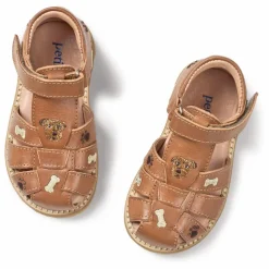 Outlet Petit Nord Sandales Scratchs Puppy - Collection Uniqua | Marron