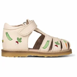 Enfant Petit Nord Sandales, Espadrilles|Sandales Scratchs Veggie - Collection Uniqua |
