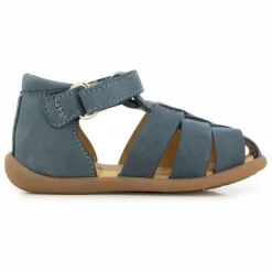 Discount Pom d'Api Sandales Stand Up Papy | Bleu pétrole