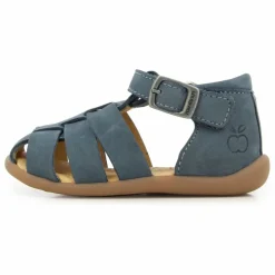 Discount Pom d'Api Sandales Stand Up Papy | Bleu pétrole