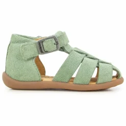 Hot Pom d'Api Sandales Stand Up Papy | Vert amande