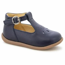 Hot Pom d'Api Sandales Stand Up Salome Bucky | Bleu marine