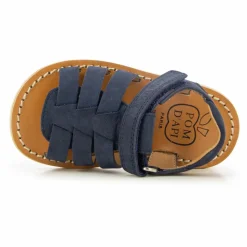 New Pom d'Api Sandales Waff New Boy | Bleu marine