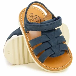 Outlet Pom d'Api Sandales Waff New Boy | Encre