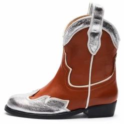 Enfant Maison Mangostan Boots, Bottes|Boots, Bottes|Santiags Citrus Cuir |