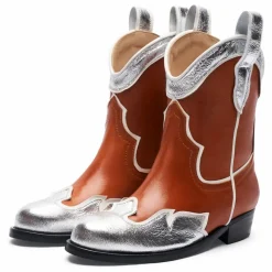 Enfant Maison Mangostan Boots, Bottes|Boots, Bottes|Santiags Citrus Cuir |