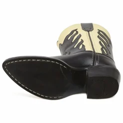 Bootstock Santiags Flames Black | Noir