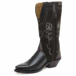 Bootstock Santiags Haily Suede Studs | Noir