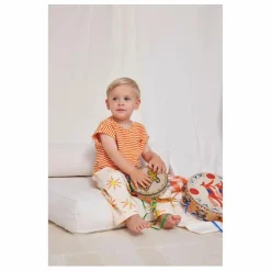 Bobo Choses Sarouel Coton Bio Soleils | Beige Clearance