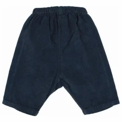 Búho Sarouel Velours Côtelé Coton Bio | Bleu marine