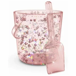 Sale Konges Sløjd Seau et pelle de plage glitter Cherry | Rose