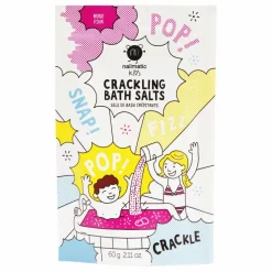 Nailmatic Kids Sel de bain crépitant - 60 g | Rose