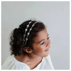 Mimi & Lula Serre-tête Alice Etoiles | Doré