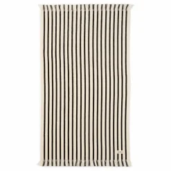 Clearance Business & Pleasure Co. Serviette de plage | Noir