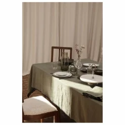 Communauté de biens Serviette de table en lin lavé-surfilée - Set de 4 |