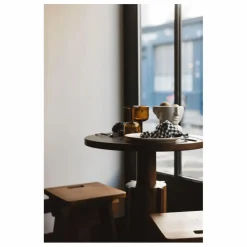 Best Gabrielle Paris Serviette de table en lin lavé vichy | Noir