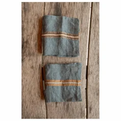 Discount Libeco Serviette de table Kea | Gris anthracite