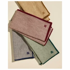 Maison Sarah Lavoine Serviette de table Tempo | Carmin New