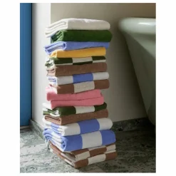 Hay Linge De Bain|Serviette d'invité Check |