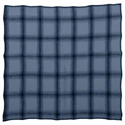 Clearance Le Monde Sauvage Serviettes de table Highlands en lin lavé - Set de 4 | Bleu nuit