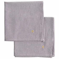 La cerise sur le gâteau Serviettes de table Léonie - Set de 2 | Lilas tLilas Outlet