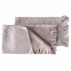 La cerise sur le gâteau Serviettes d'invité - Set de 2 | Rose pâle