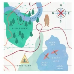 Sale Meri Meri Serviettes en papier Camping Adventure Multicolore