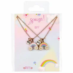 Enfant Souza Set cadeau BFF - Colliers Arc en ciel