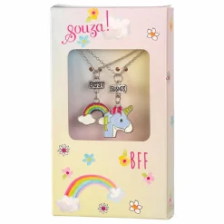 Enfant Souza Bijoux, Montres|Accessoires De Mode|Set cadeau BFF - Colliers Licornes