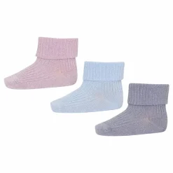 Discount Mp Denmark Set de 3 paires de chaussettes Ida Paillettes | Violet
