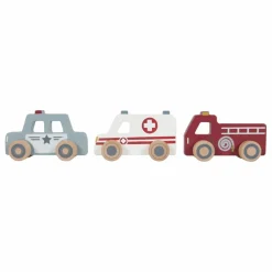 Online Little Dutch Set de 3 voitures d'urgence Multicolore