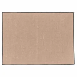 Haomy Set de table Borgo en lin enduit |