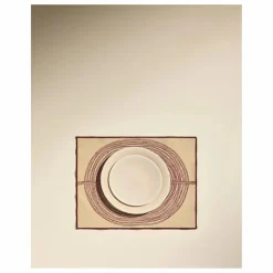 Outlet Maison Sarah Lavoine Set de table brodé Mirage | Carmin