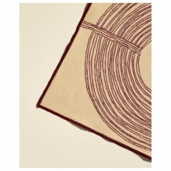 Outlet Maison Sarah Lavoine Set de table brodé Mirage | Carmin