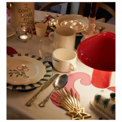 Anna + Nina Set de table Merry Christmas Multicolore