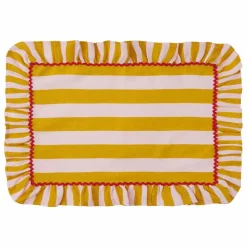 Bitossi Set de table rayé | Jaune moutarde Clearance
