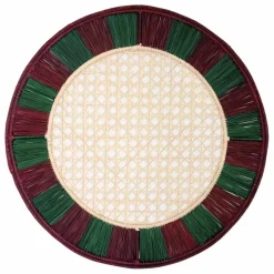 New Coro Cora Set de table Twist | Vert foncé