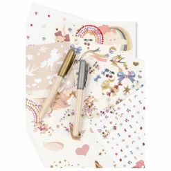 Konges Sløjd Set de tatouages temporaires et bijoux pour le visage | Rose Outlet