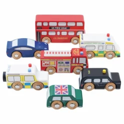 Le Toy Van Set de Voitures de Londres Multicolore Discount