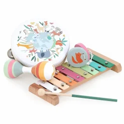 Vilac Musique|Set d'instruments de musique en bois