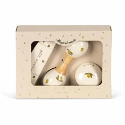 Hot Konges Sløjd Set d'éveil musical Lemon | Beige