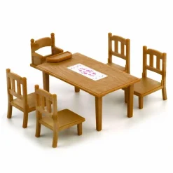 Sylvanian Families Maisons De Poupées|Set table de repas familiale
