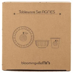 Enfant Bloomingville Mini Set vaisselle en émail Agnès |