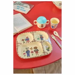 Rice Set vaisselle en mélamine - x Nathalie Lété | Bleu