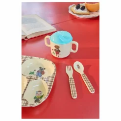 Rice Set vaisselle en mélamine - x Nathalie Lété | Bleu