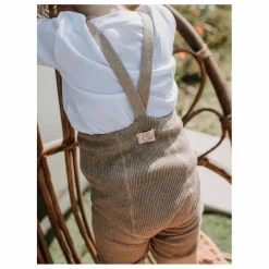 Silly Silas Short à Bretelles Coton Bio | Sable Best