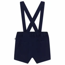 Best Petit Bateau Short à Bretelles Mufasa Coton Bio | Bleu marine