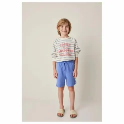 Clearance Tocoto Vintage Short Bande Contrastée | Bleu