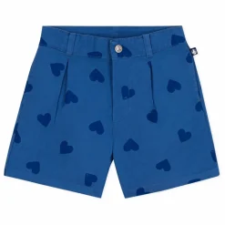 Petit Bateau Short Bleurie Coton bio | Bleu marine Online